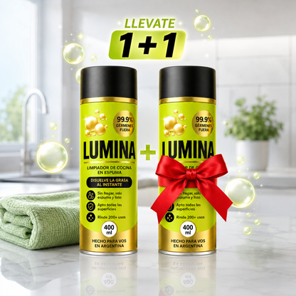 Lumina® | Desengrasa, Limpia y Deja Brillo Sin Fregar