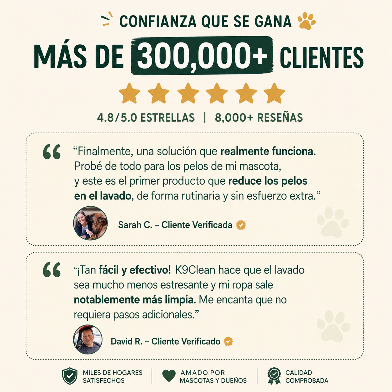 CHAU PELO® – Detergente en Polvo Quitapelos y Olores para Ropa de Mascotas