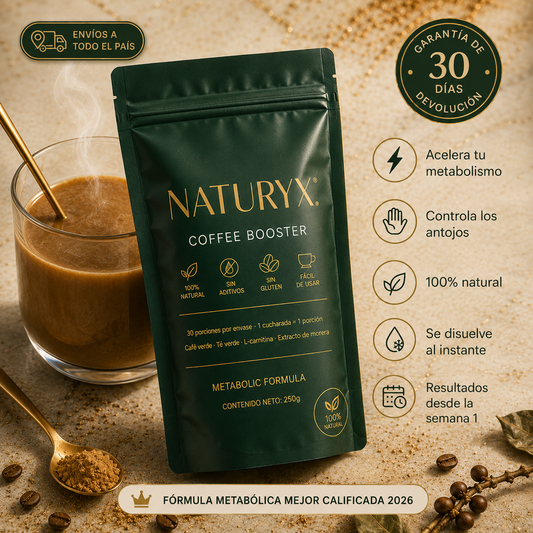 NATURYX® | Quemá grasa mientras tomás tu café.